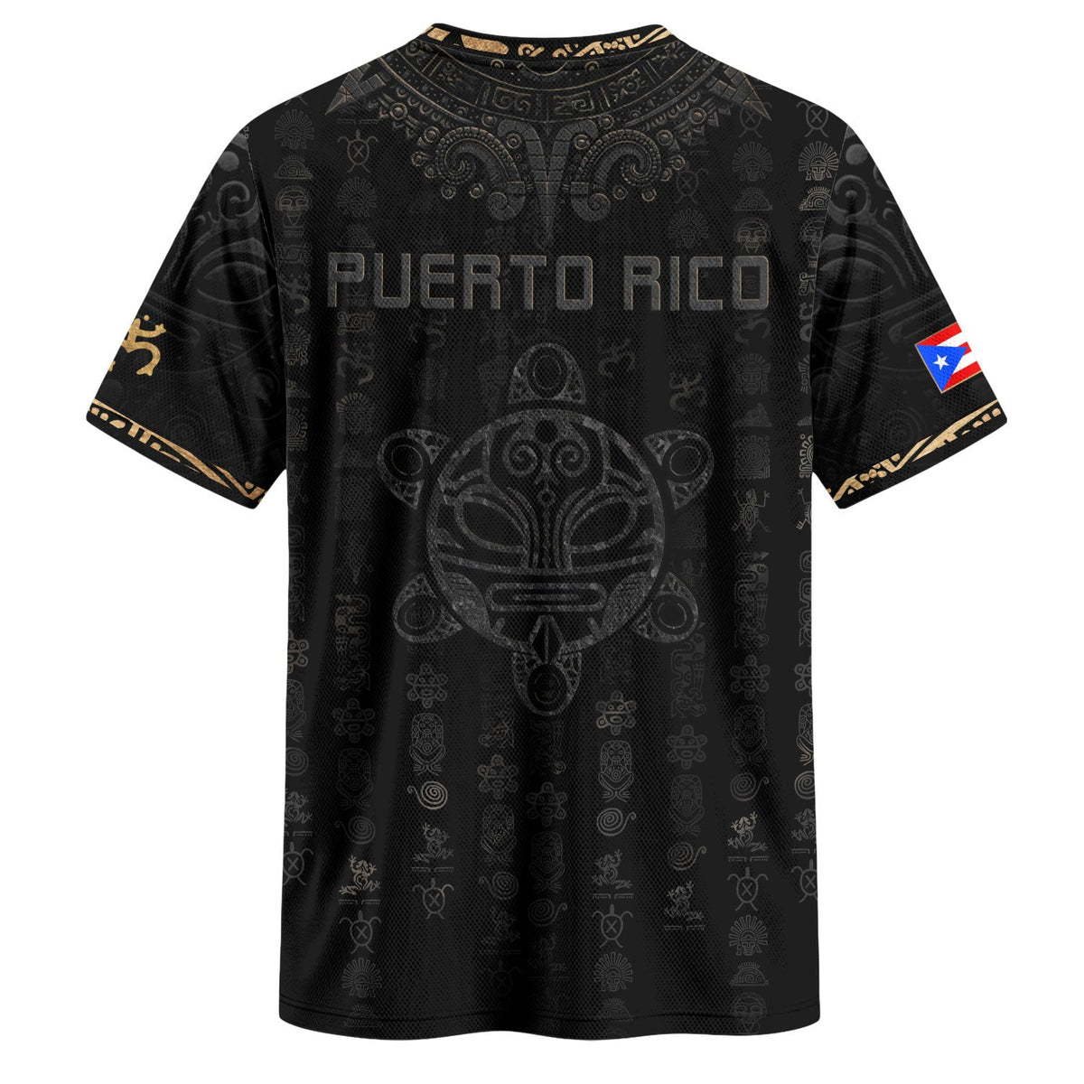 Puerto Rican Black Puerto Rico Soccer Jersey for Men and Women, for Mens, Trending Puerto Rico Jersey with Puerto Rico Shirt Appeal, Northryn Co.