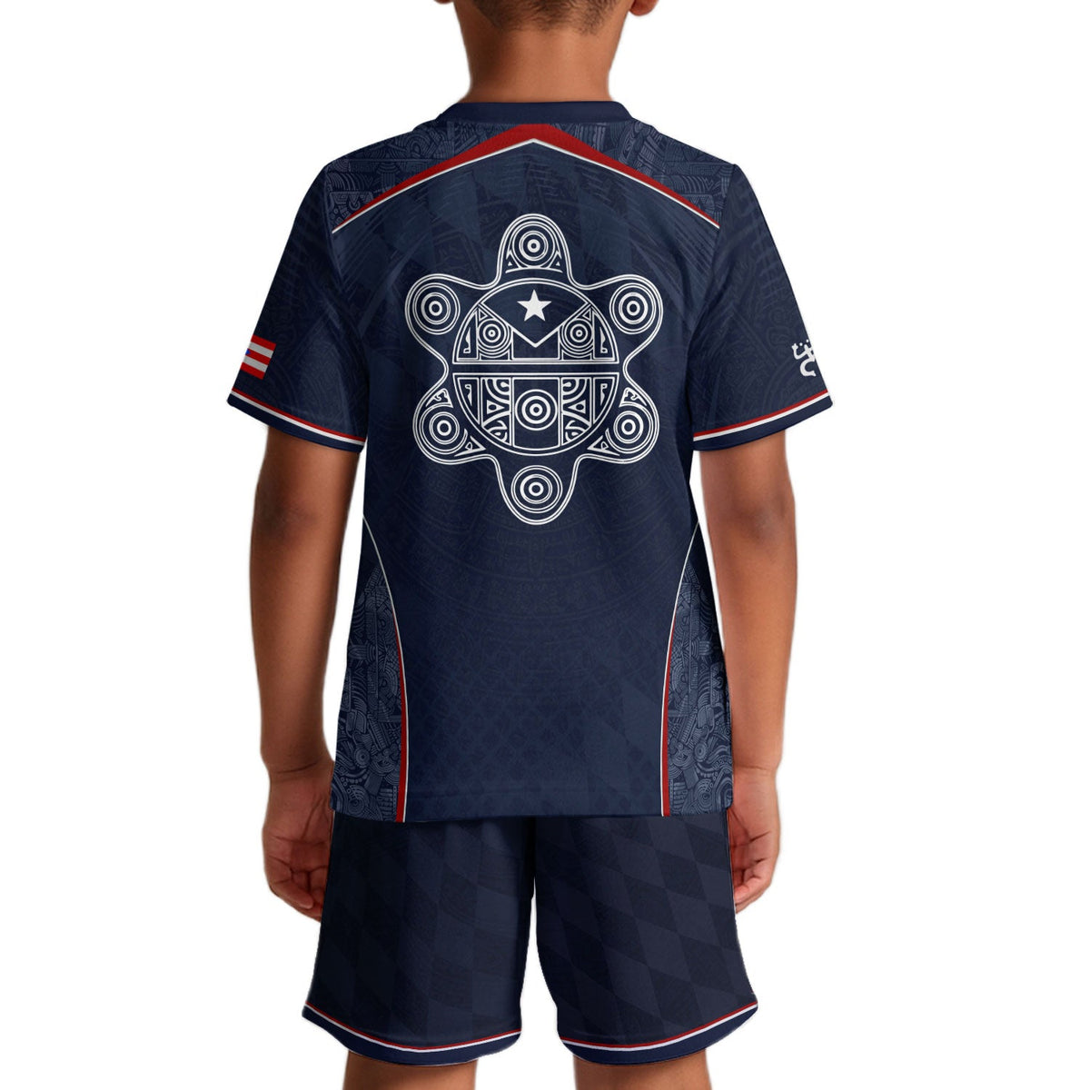 Kids Puerto Rico Soccer Jersey, Navy Blue Boricua Pride Coqui for Boy and Girl, Youth Soccer Jersey Meets Puerto Rico Kids Soccer Jersey, Northryn Co.