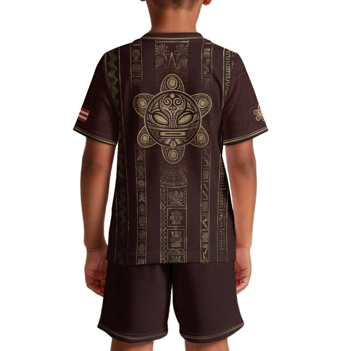 Kids Puerto Rico Soccer Jersey, Maroon Boricua Pride for Boy and Girl, Youth Soccer Jersey Meets Puerto Rico Kids Soccer Jersey Heritage, Northryn Co.