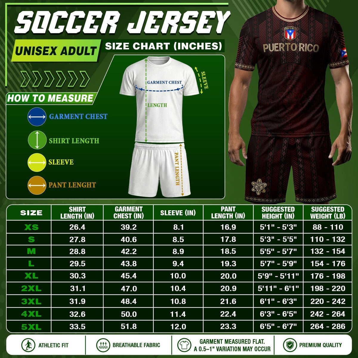 Flag Maroon Gold Puerto Rico Soccer Jersey for Men and Women, Tribal Print National Sport, Top Puerto Rico Shirt and Puerto Rico Jersey, Northryn Co.