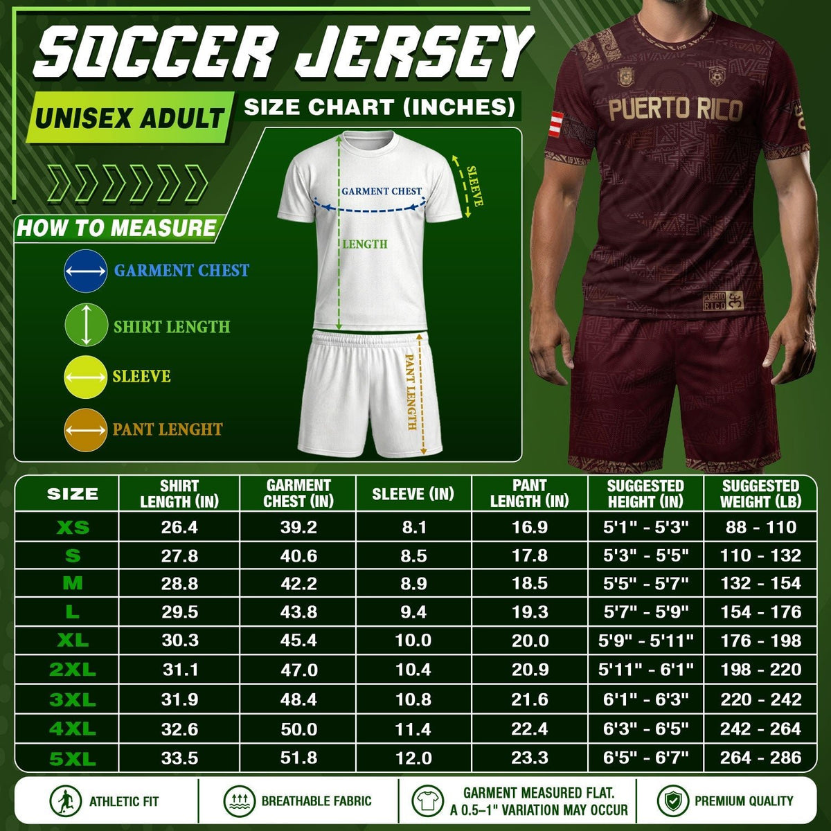 Taino Tribal Maroon Gold Puerto Rico Soccer Jersey for Men and Women, Pattern National Heritage, Puerto Rico Jersey, Puerto Rico Shirt, Northryn Co.