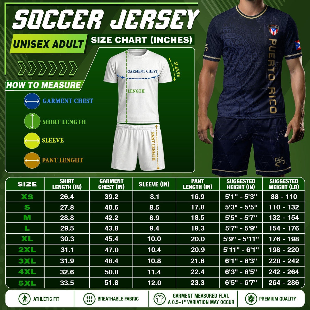 Coqui Frog Navy Gold Puerto Rico Soccer Jersey for Men and Women, Floral Taino Sun National, Puerto Rico Jersey and Puerto Rico Shirt, Northryn Co.
