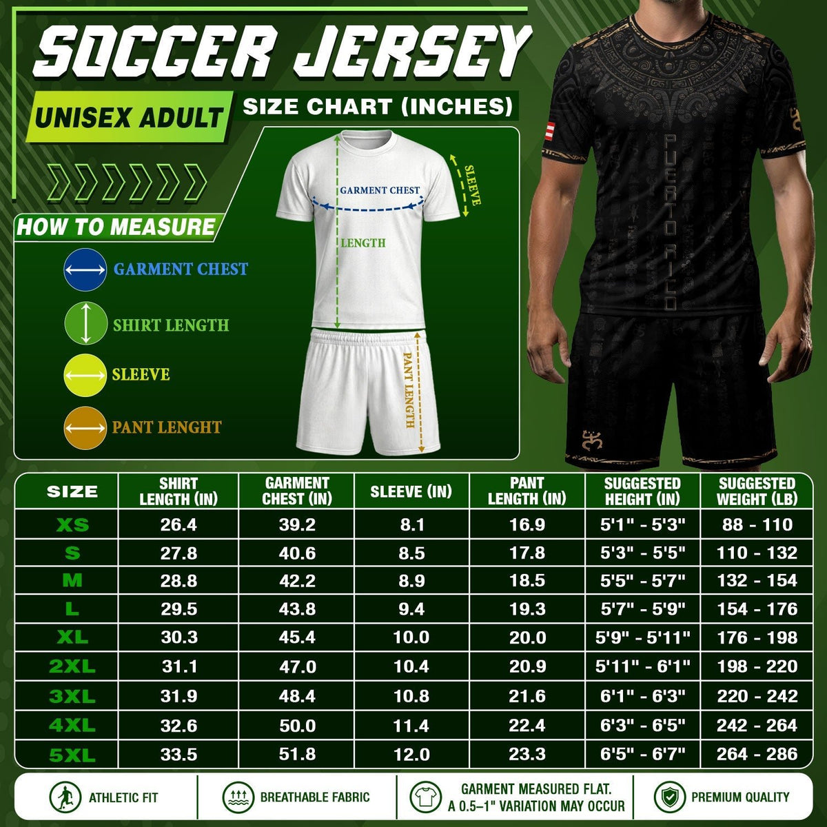 Puerto Rican Black Puerto Rico Soccer Jersey for Men and Women, for Mens, Trending Puerto Rico Jersey with Puerto Rico Shirt Appeal, Northryn Co.