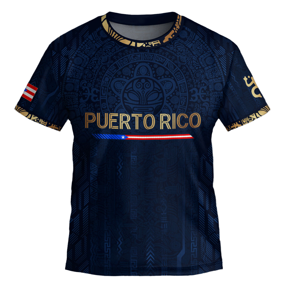 Legendary Youth Puerto Rico Taino Coqui Frog Sun Athletic Team Soccer Jersey Shirt