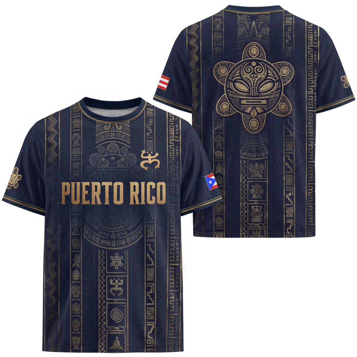 Coqui Frog Navy Puerto Rico Soccer Jersey for Men and Women, Boricua Taino Culture Graphic, Top Puerto Rico Jersey and Puerto Rico Shirt, Northryn Co.