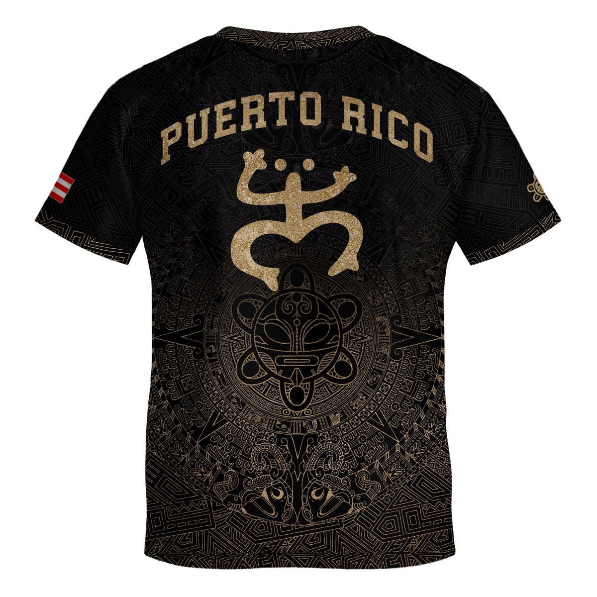 Black Gold Coqui, Kids Puerto Rico Soccer Jersey with Frog Garita for Boy and Girl, Puerto Rico Kids Soccer Jersey, Youth Soccer Jersey, Northryn Co.
