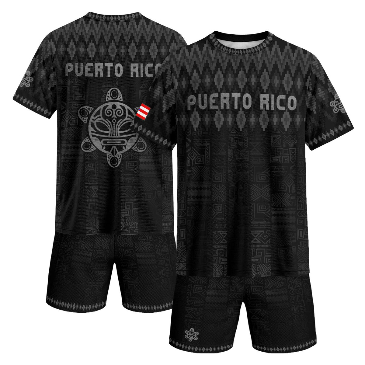 Puerto Rico Soccer Jersey in Black for for Men and Women, Puerto Rican for Mens Fans Art, Top Puerto Rico Jersey and Puerto Rico Shirt, Northryn Co.