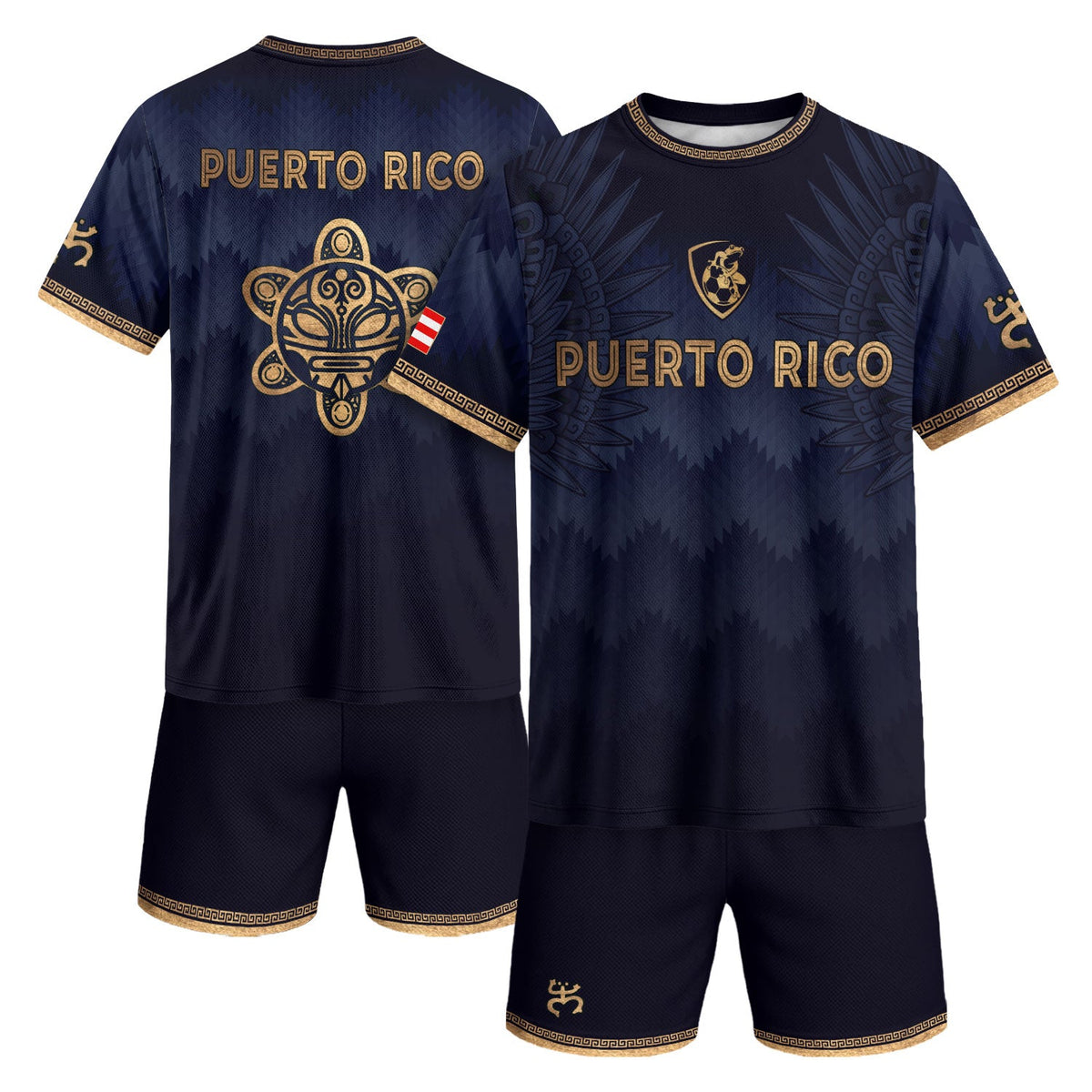 For Puerto Navy Gold Puerto Rico Soccer Jersey for Men and Women, Rican Mens, Trending Puerto Rico Shirt with Puerto Rico Jersey Appeal, Northryn Co.