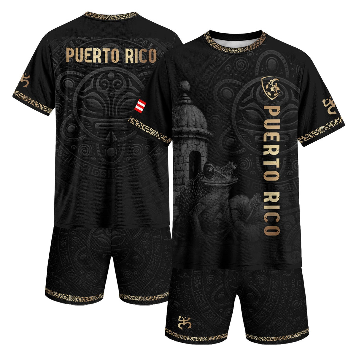 For Puerto Black Puerto Rico Soccer Jersey for Men and Women, Rican for Mens, Trending Puerto Rico Jersey with Puerto Rico Shirt Appeal, Northryn Co.