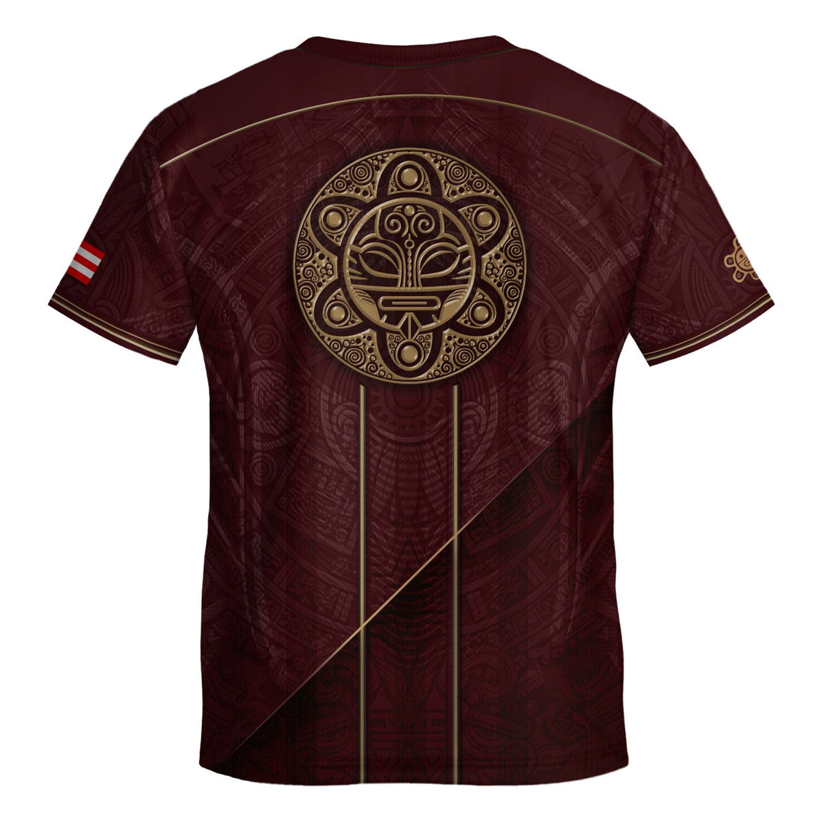Bold Maroon Taino, Kids Puerto Rico Soccer Jersey with Coqui Frog for Boy and Girl, Puerto Rico Kids Soccer Jersey, Youth Soccer Jersey, Northryn Co.