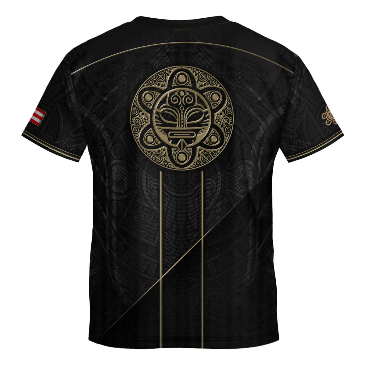 Black Gold Taino, Kids Puerto Rico Soccer Jersey with Coqui Sun for Boy and Girl, Puerto Rico Kids Soccer Jersey and Youth Soccer Jersey, Northryn Co.