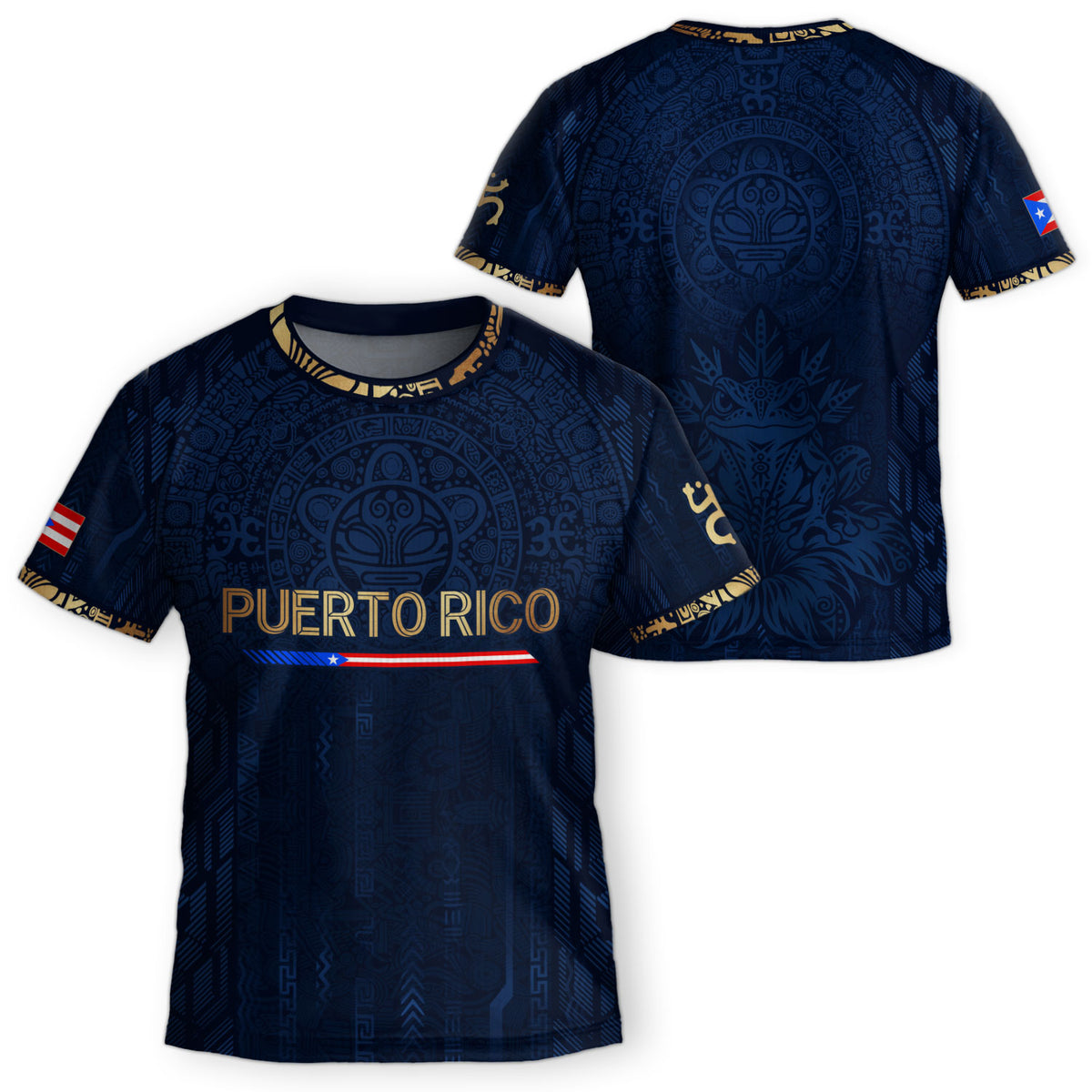 Legendary Youth Puerto Rico Taino Coqui Frog Sun Athletic Team Soccer Jersey Shirt