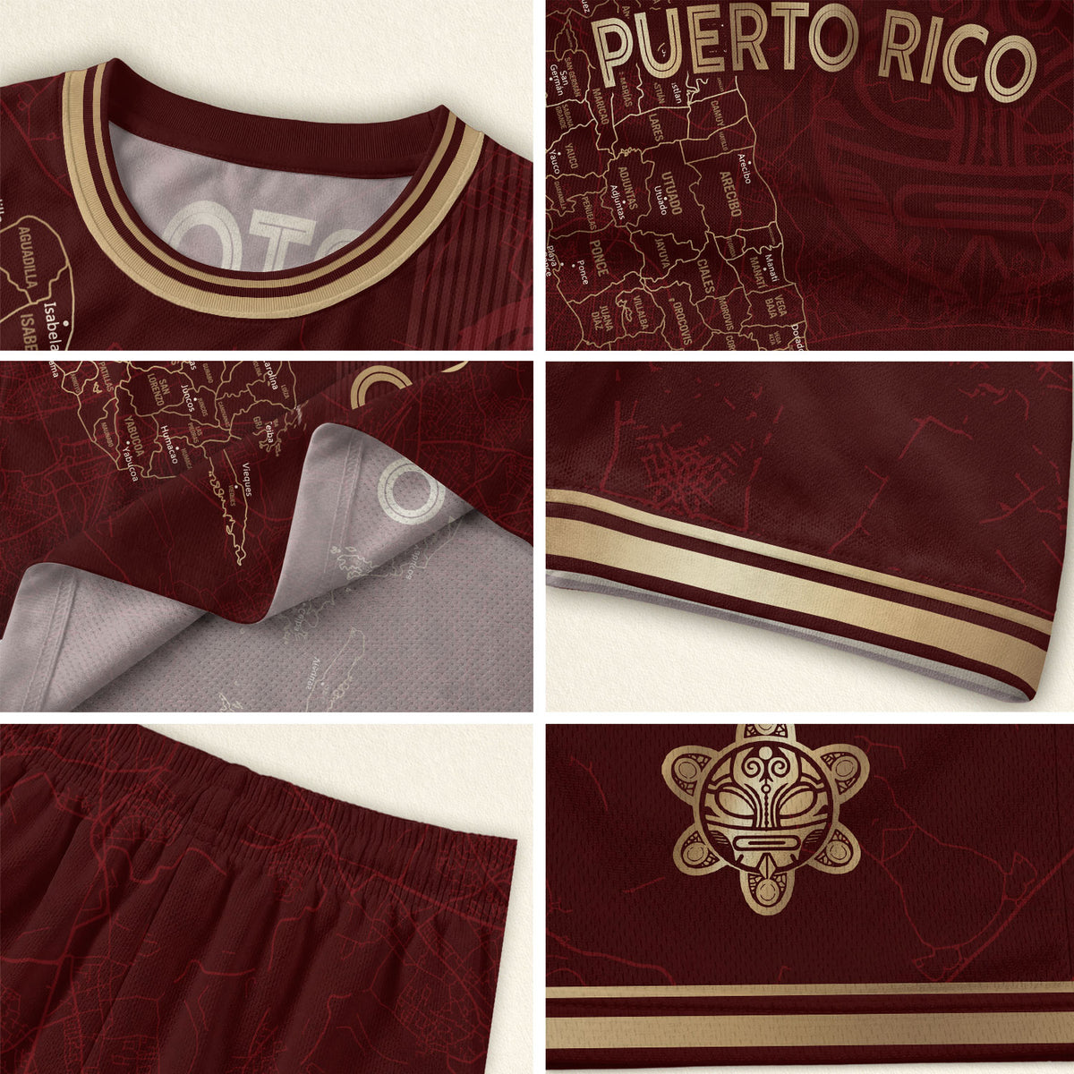 Camiseta de fútbol con máscara taína boricua azul marino de Puerto Rico, bandera tribal, orgullo nacional