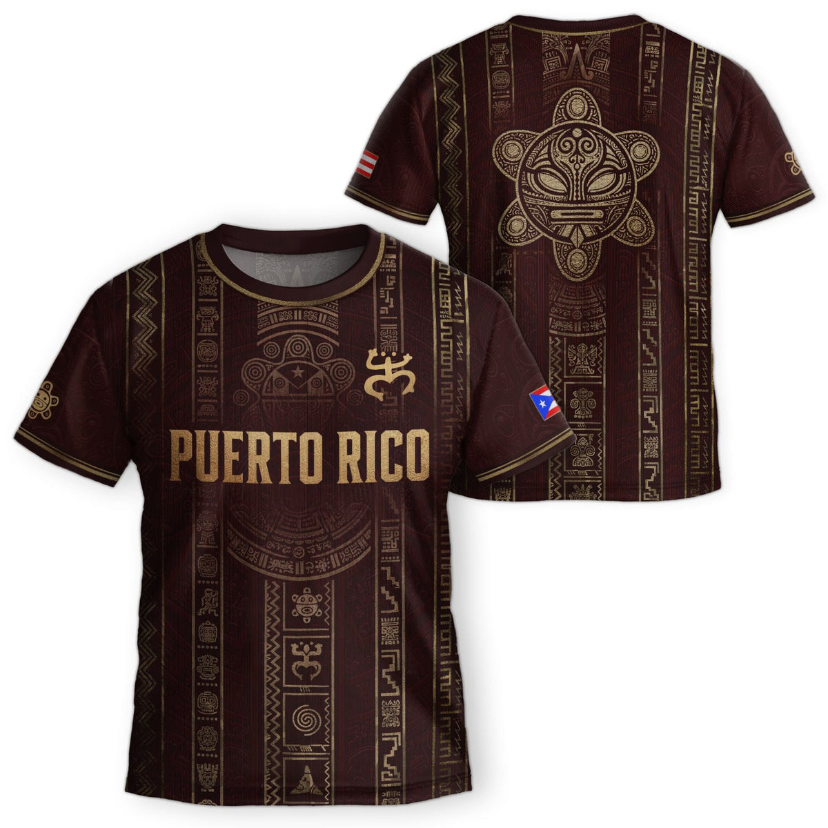 Kids Puerto Rico Soccer Jersey, Maroon Boricua Pride for Boy and Girl, Youth Soccer Jersey Meets Puerto Rico Kids Soccer Jersey Heritage, Northryn Co.