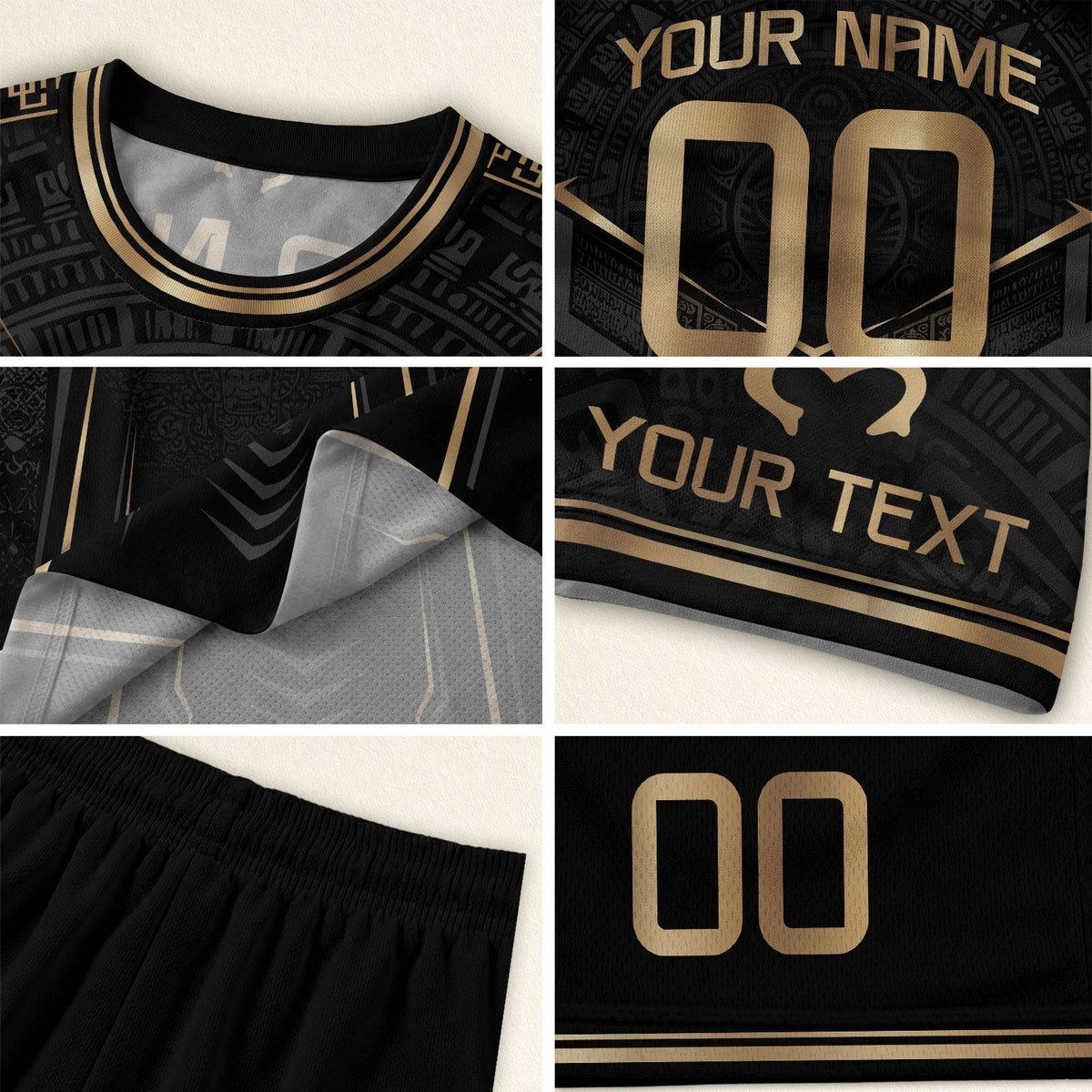 Bold Black Gold Coqui, Custom Puerto Rico Soccer Jersey for Men and Women with Taino, Personalized Football Jersey, Puerto Rico Shirt, Northryn Co.
