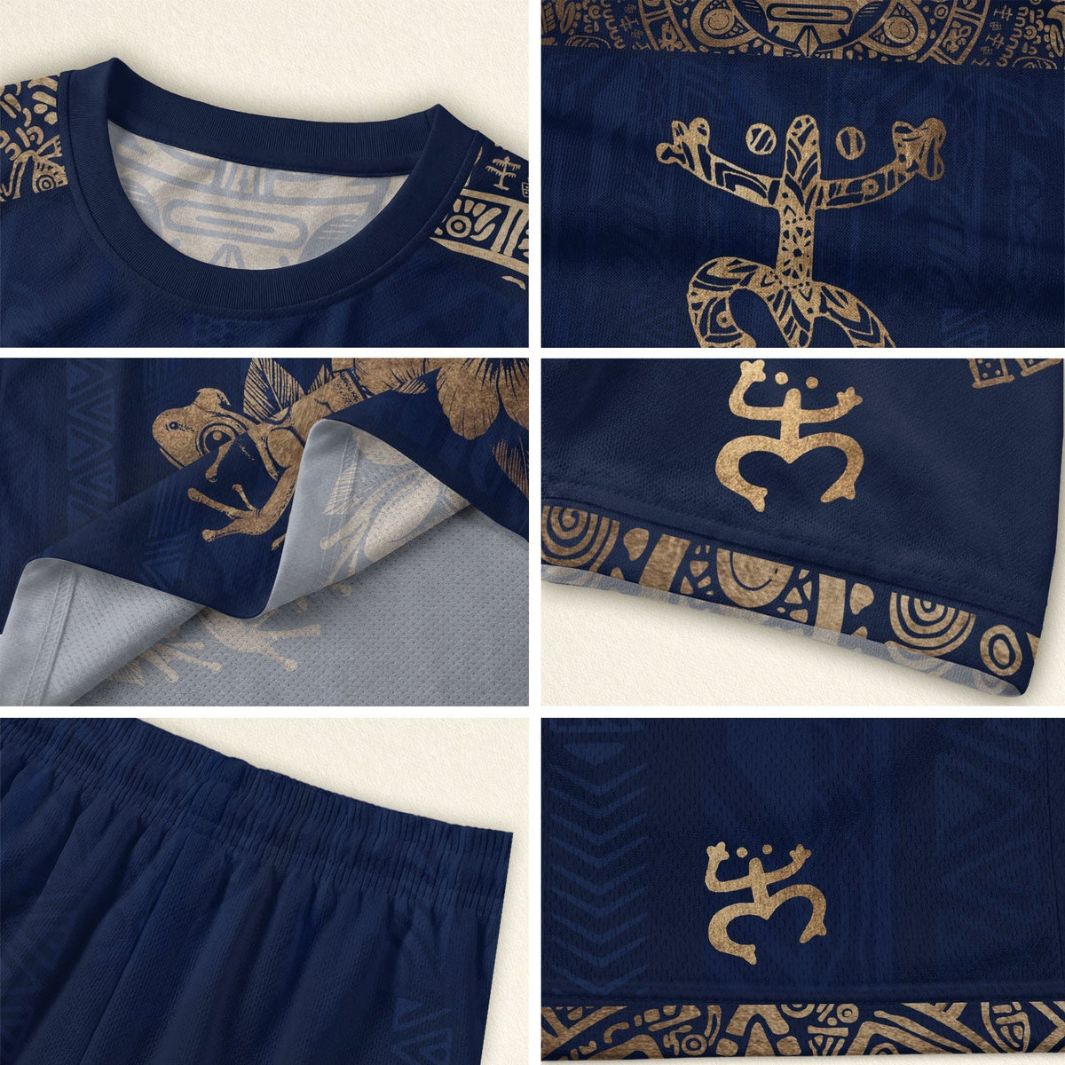 Navy Gold Coqui, Kids Puerto Rico Soccer Jersey with Frog Garita for Boy and Girl, Puerto Rico Kids Soccer Jersey, Youth Soccer Jersey, Northryn Co.
