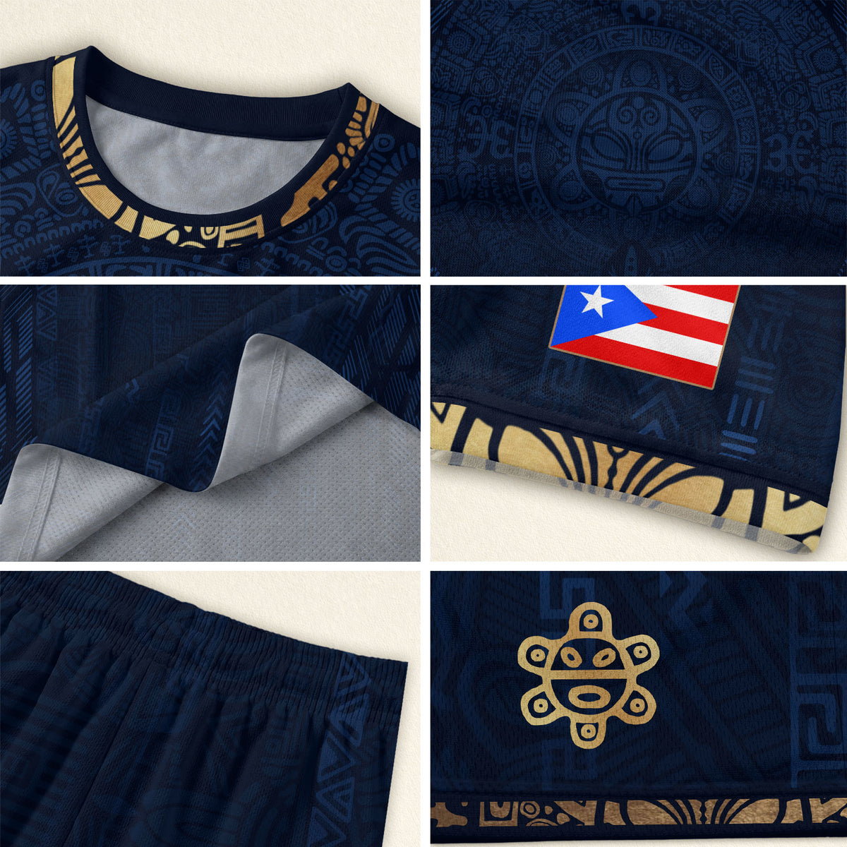 Legendary Youth Puerto Rico Taino Coqui Frog Sun Athletic Team Soccer Jersey Shirt