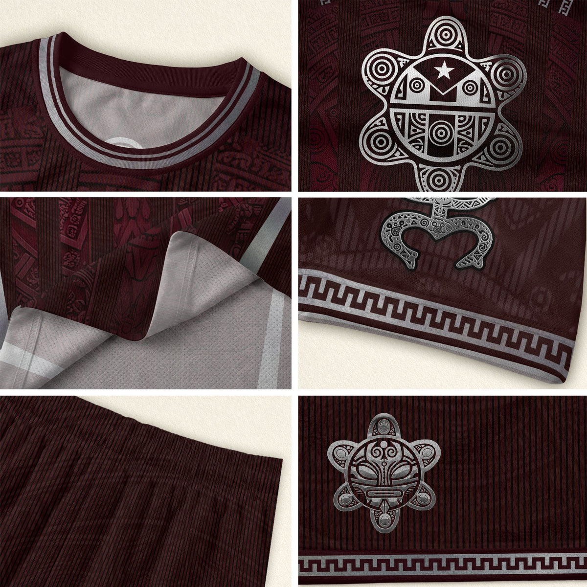 Traditional Maroon, Kids Puerto Rico Soccer Jersey with Taino for Boy and Girl, Puerto Rico Kids Soccer Jersey Meets Youth Soccer Jersey, Northryn Co.