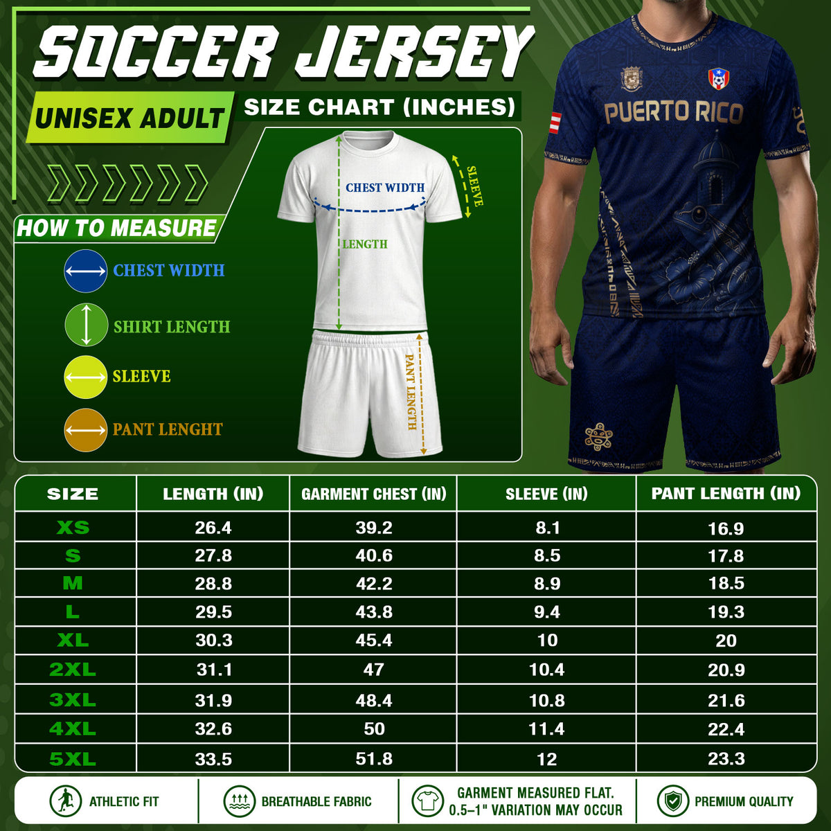 Puerto Rico Soccer Jersey El Morro Coqui Navy Blue Football Shirt Men Boricua Apparel