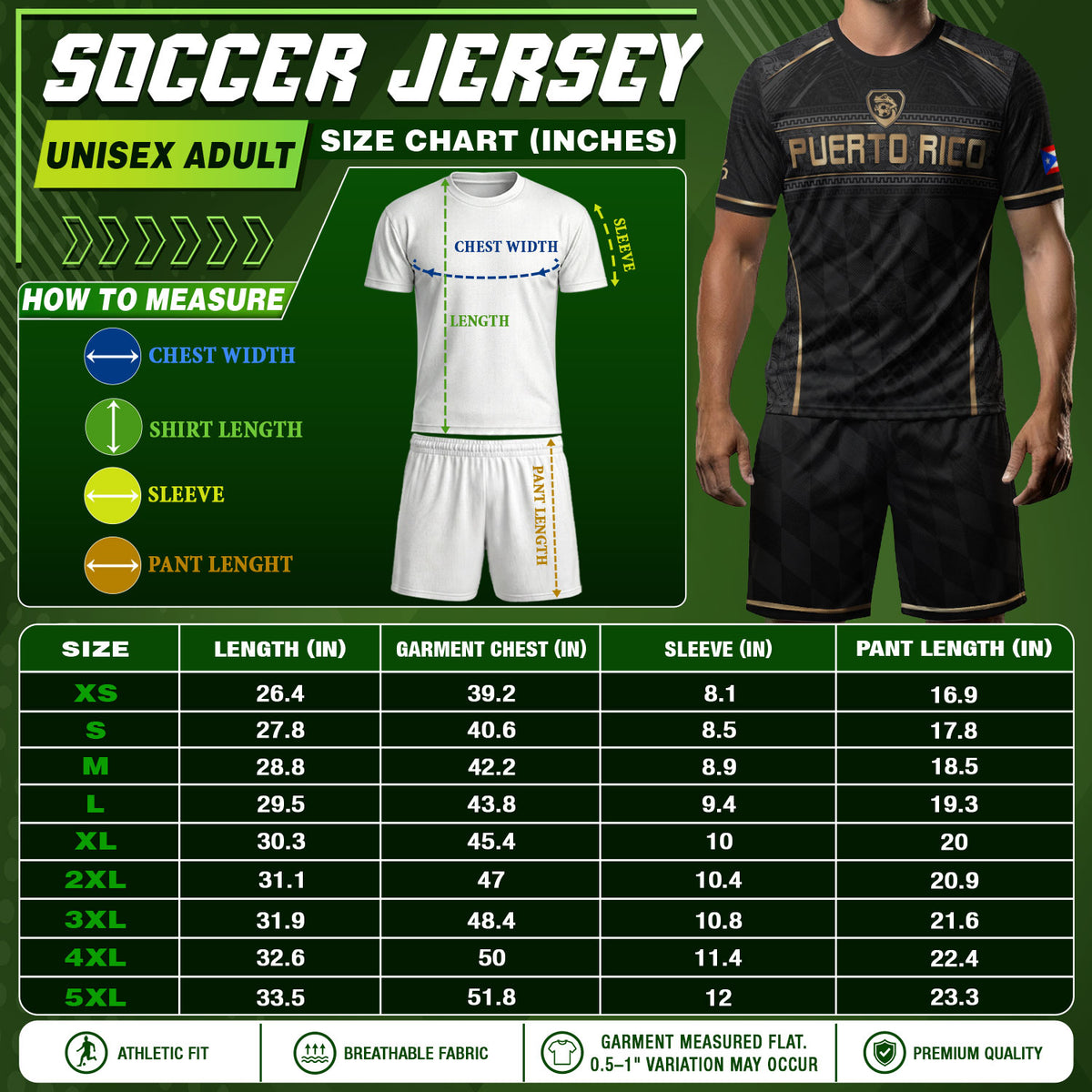 Puerto Rico Soccer Jersey Men Black Gold Taino Coqui Frog Culture Heritage Graphic