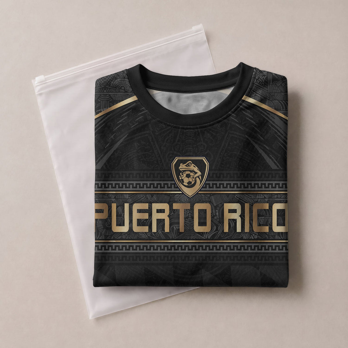 Kids Puerto Rico Soccer Jersey, Authentic Black Taino Coqui Frog for Boy and Girl, Youth Soccer Jersey, Puerto Rico Kids Soccer Jersey, Northryn Co.