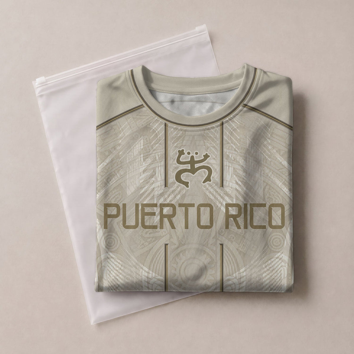 Kids Puerto Rico Soccer Jersey, Classic Beige Taino Coqui Frog for Boy and Girl, Youth Soccer Jersey with Puerto Rico Kids Soccer Jersey, Northryn Co.