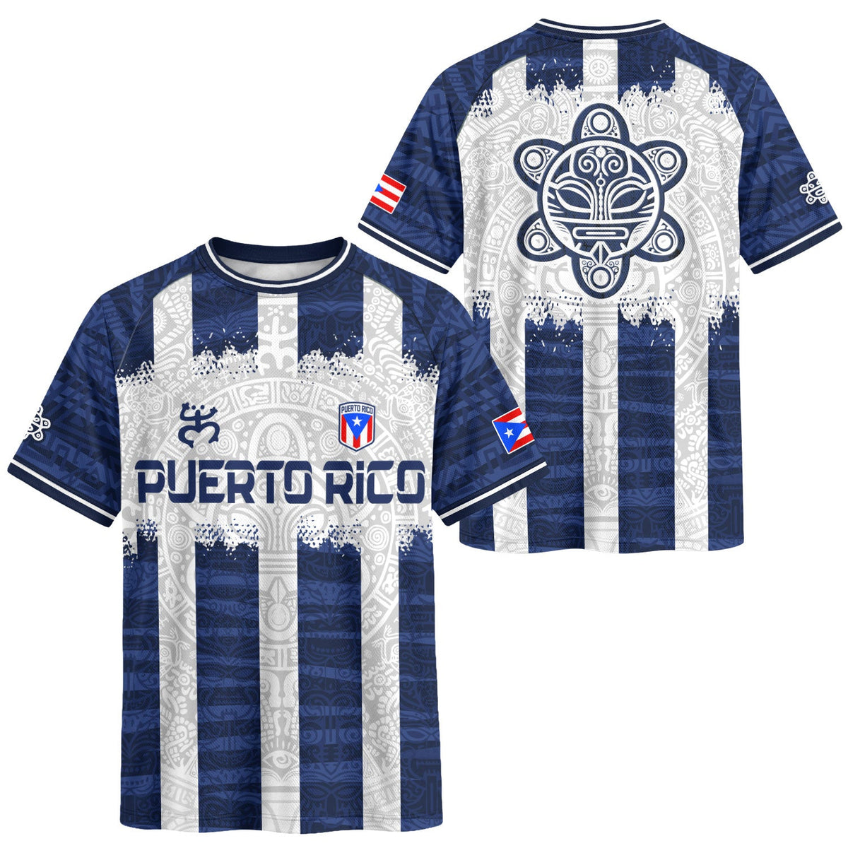Coqui Frog White Navy Puerto Rico Soccer Jersey for Men and Women, Boricua Taino Tribal National, Puerto Rico Shirt, Puerto Rico Jersey, Northryn Co.