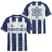 Coqui Frog White Navy Puerto Rico Soccer Jersey for Men and Women, Boricua Taino Tribal National, Puerto Rico Shirt, Puerto Rico Jersey, Northryn Co.