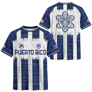 Coqui Frog White Navy Puerto Rico Soccer Jersey for Men and Women, Boricua Taino Tribal National, Puerto Rico Shirt, Puerto Rico Jersey, Northryn Co.