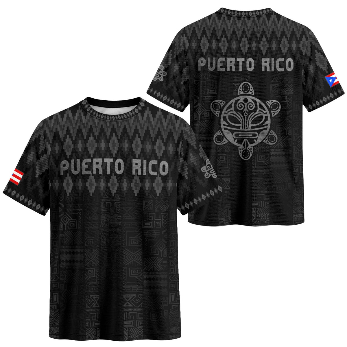 Puerto Rico Soccer Jersey in Black for for Men and Women, Puerto Rican for Mens Fans Art, Top Puerto Rico Jersey and Puerto Rico Shirt, Northryn Co.