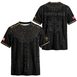 Puerto Rican Black Puerto Rico Soccer Jersey for Men and Women, for Mens, Trending Puerto Rico Jersey with Puerto Rico Shirt Appeal, Northryn Co.