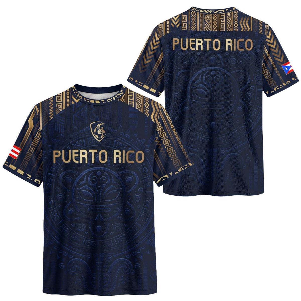 Puerto Rico Soccer Jersey in Navy Puerto for Men and Women, Rican for Mens, Trending Puerto Rico Shirt with Puerto Rico Jersey Appeal, Northryn Co.