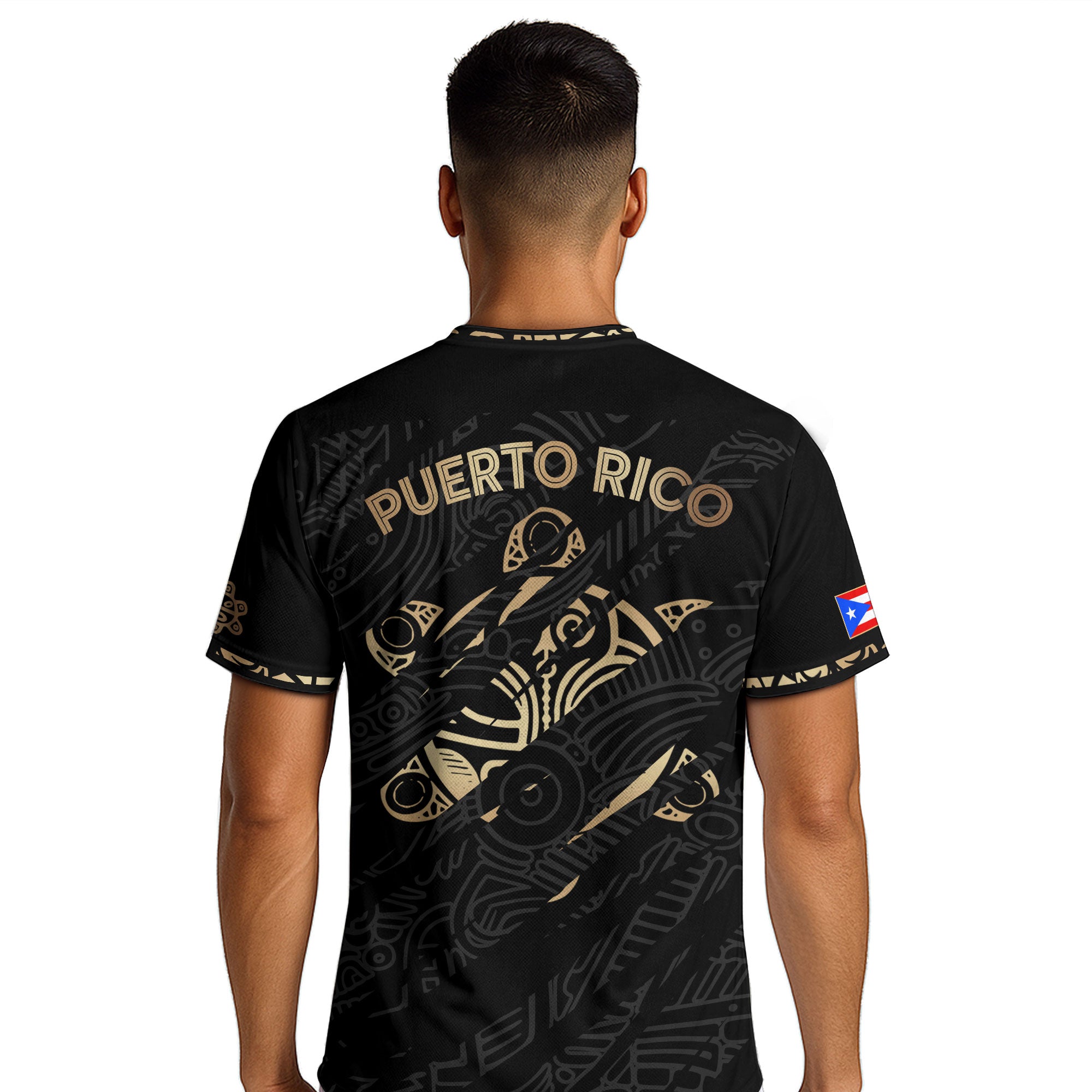 Black Puerto Rican Soccer Jersey for Men Puerto Rico Jersey Men Puerto Rican Jersey Mens Soccer Shirt