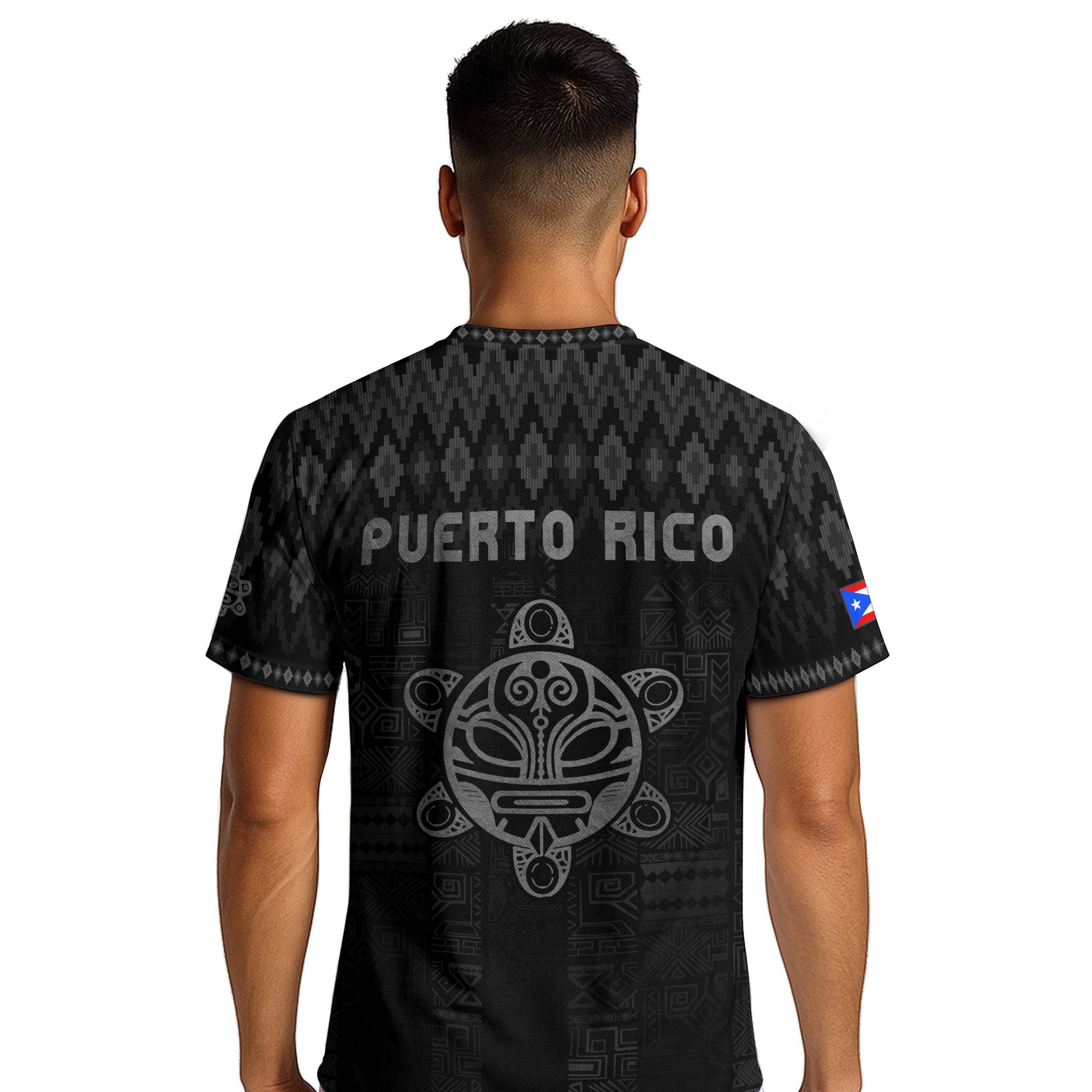 Black Puerto Rico Soccer Jersey for Men Puerto Rican Jersey Men Puerto Rico Jersey for Mens Soccer Fans