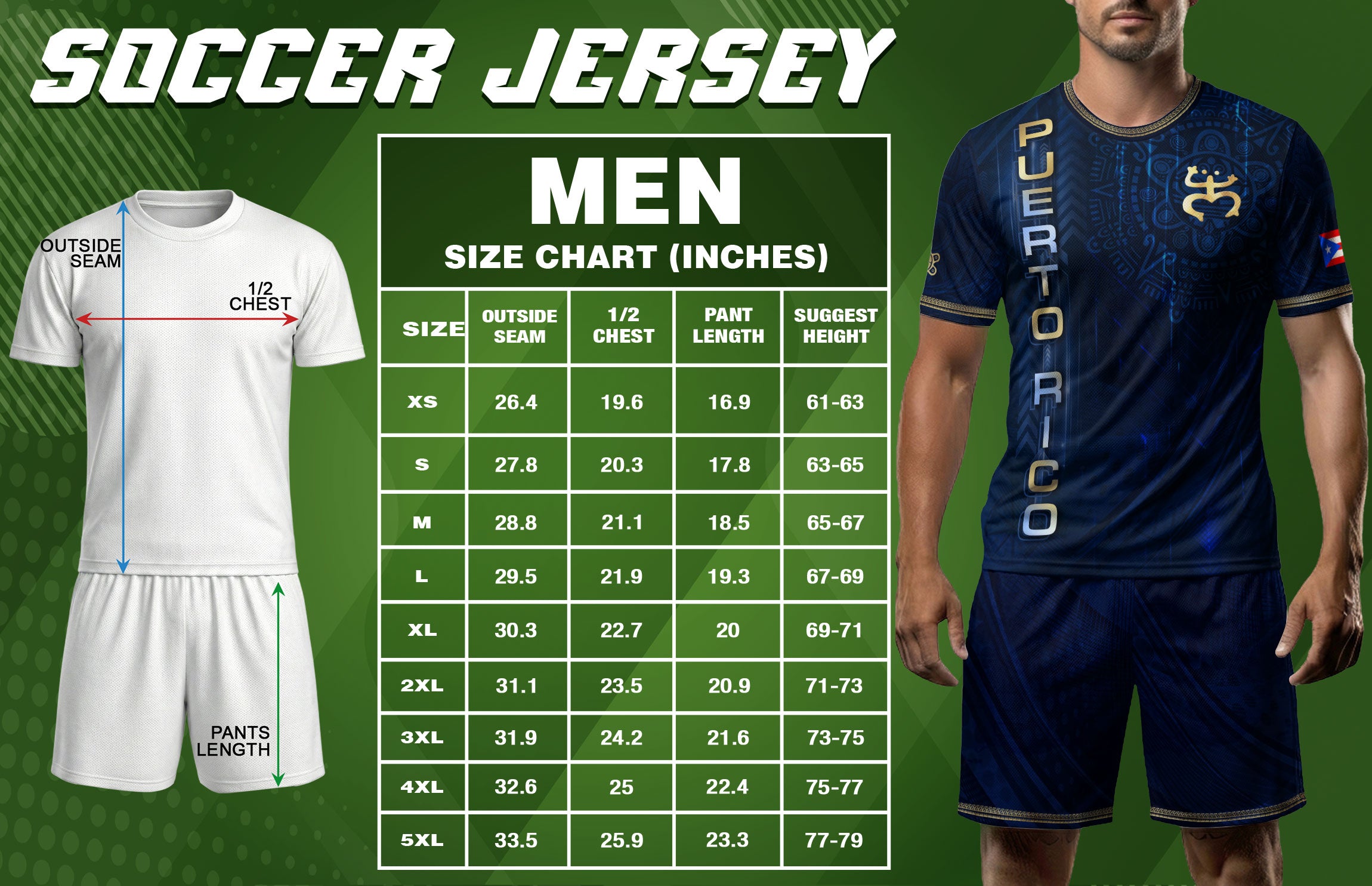 Puerto Rico Heritage Orgullo Boricua Navy Gold Detailed Island Map Coqui Soccer Jersey