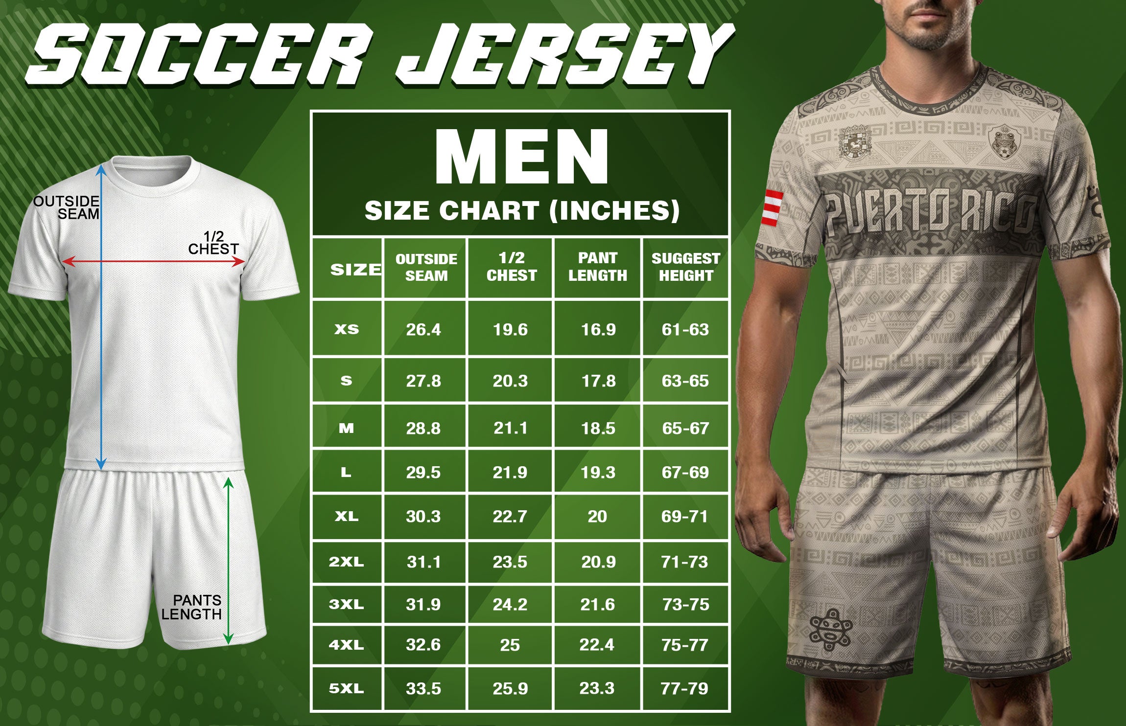 Puerto Rico Soccer Jersey Sandstone - Taino Sun Tribal Pattern - Beige Football Shirt
