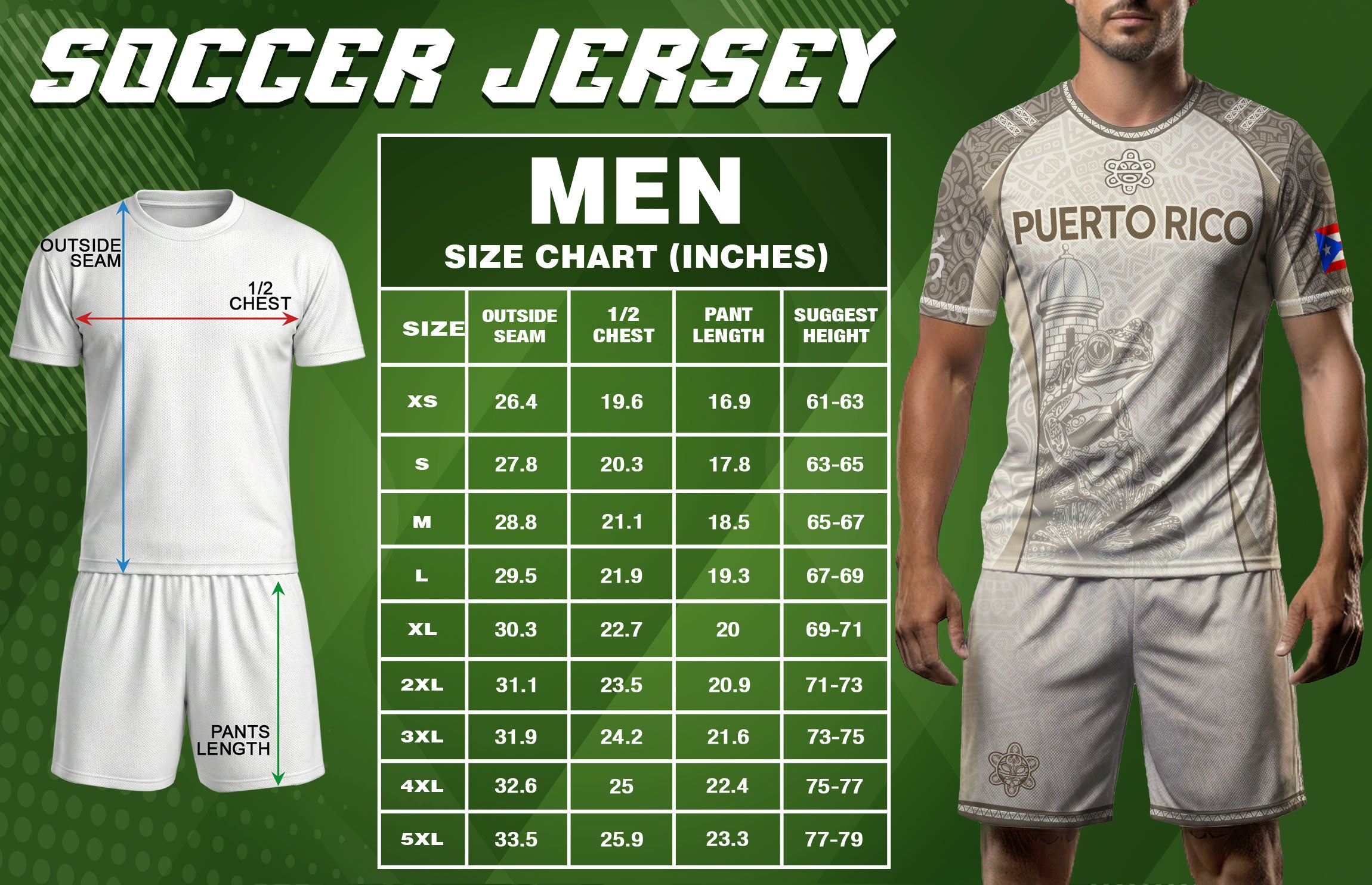Puerto Rico Beige Soccer Jersey Coqui Tribal Boricua Pride Football Shirt Unisex