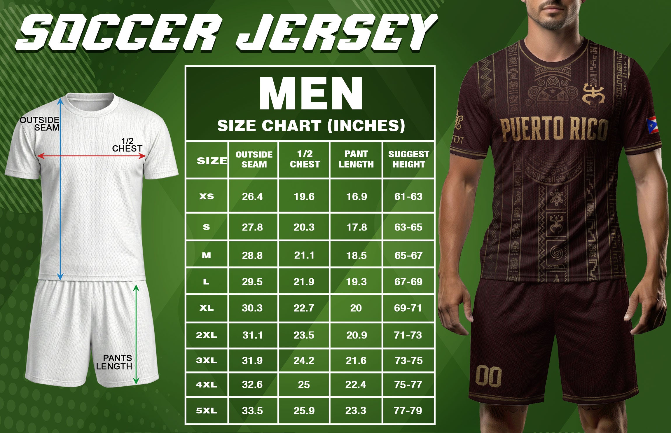 Personalized Puerto Rico Soccer Jersey Maroon Gold Taino Petroglyph Football Shirt