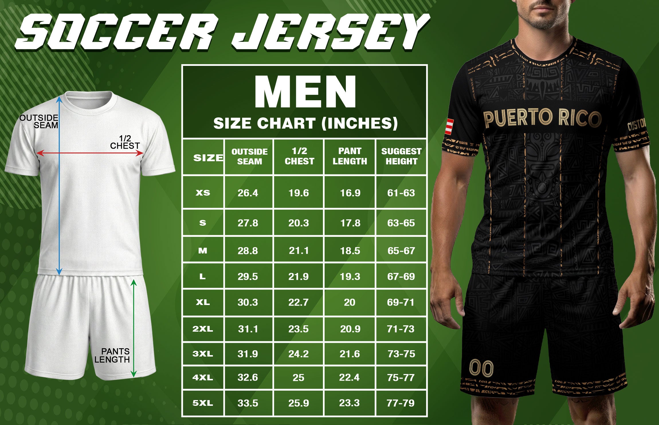 Puerto Rico Jersey Black Gold Stripes Taino Culture Personalized Sportswear