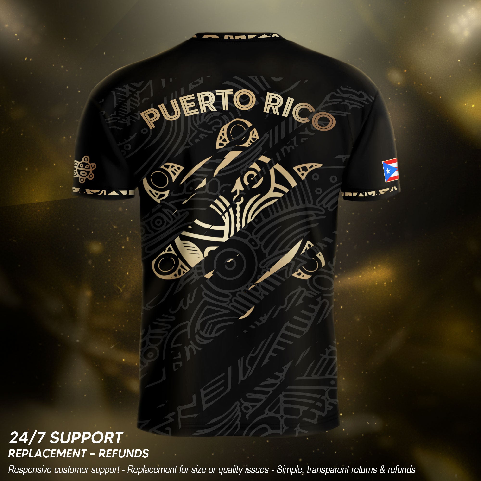 Black Puerto Rican Soccer Jersey for Men Puerto Rico Jersey Men Puerto Rican Jersey Mens Soccer Shirt
