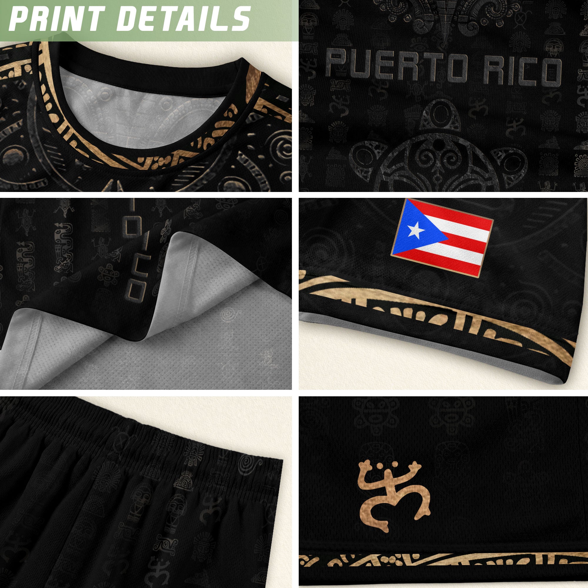 Black Puerto Rican Soccer Jersey for Men Puerto Rico Jersey Men Puerto Rico Soccer Shirt Mens