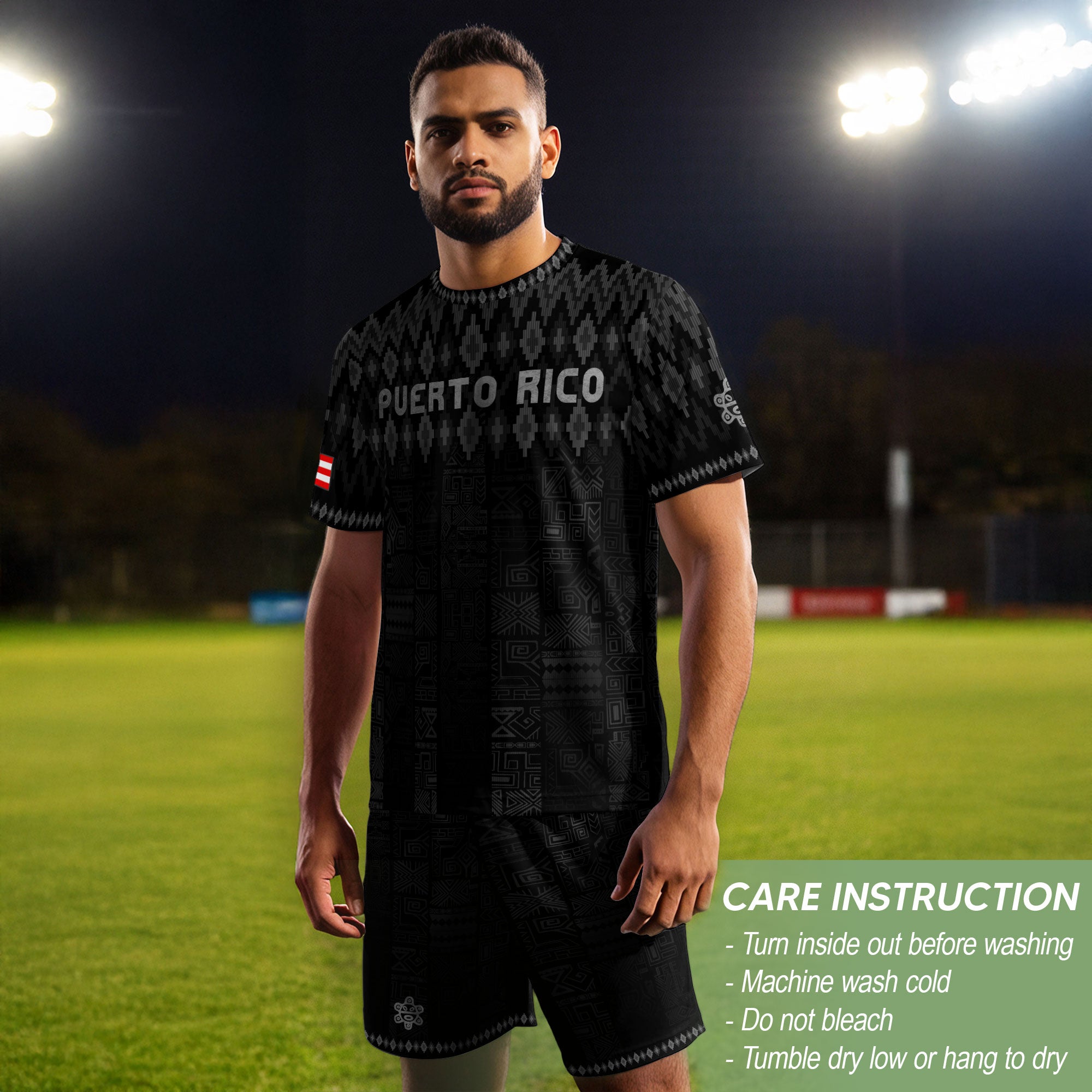 Black Puerto Rico Soccer Jersey for Men Puerto Rican Jersey Men Puerto Rico Jersey for Mens Soccer Fans