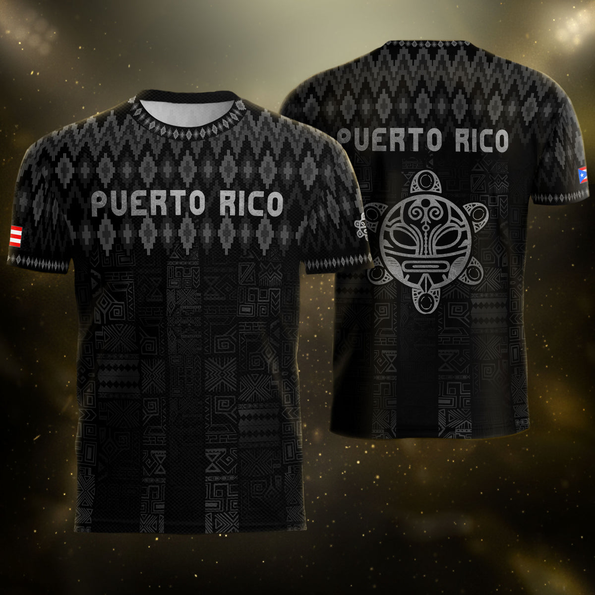 Black Puerto Rico Soccer Jersey for Men Puerto Rican Jersey Men Puerto Rico Jersey for Mens Soccer Fans