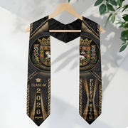 Puerto Rico Graduation Stole Class of 2026 Puerto Rican Graduation Sash Heritage Gold Design