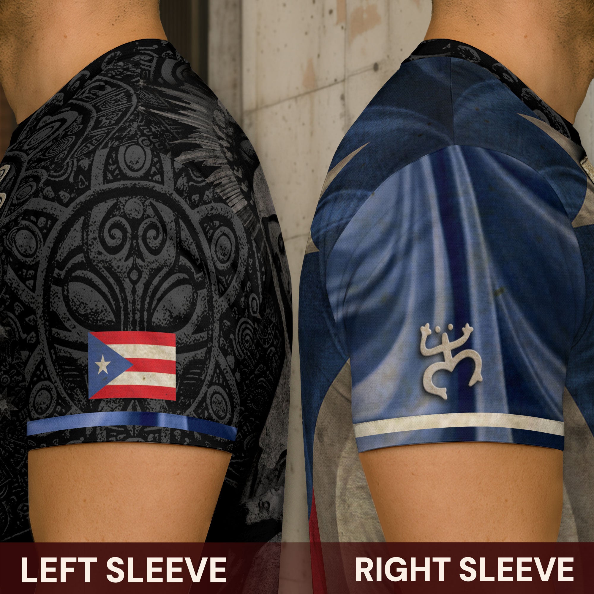 Puerto Rico Flag Virgin Mary Hibiscus Taino Heritage Pride Faith Boricua Shirt