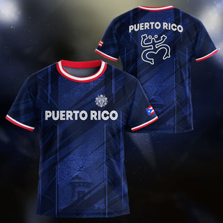 Kids Puerto Rico Soccer Jersey for Boy and Girl, Navy Coqui Frog Garita Heritage, Youth Soccer Jersey and Puerto Rico Kids Soccer Jersey, Northryn Co.