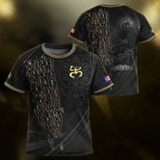 Kids Puerto Rico Soccer Jersey, Black Gold Map Taino Coqui for Boy and Girl, Youth Soccer Jersey for Puerto Rico Kids Soccer Jersey Fans, Northryn Co.