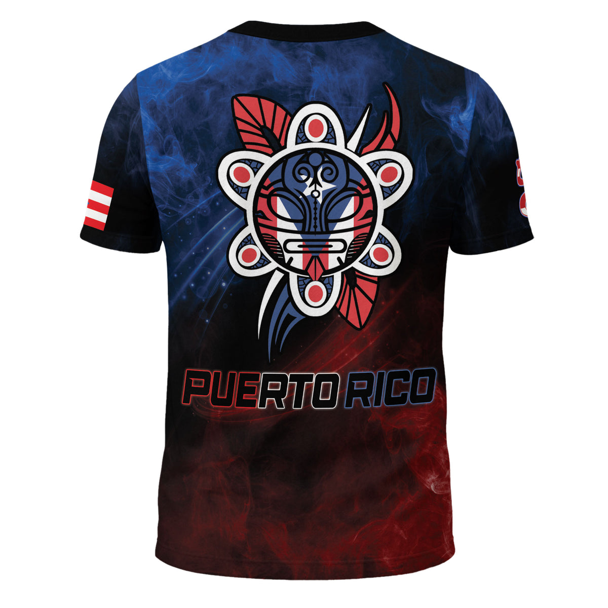 Puerto Rico Coqui Frog Galaxy Nebula Heritage Boricua Pride Tribal Culture Shirt